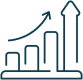 Scaling for growth icon